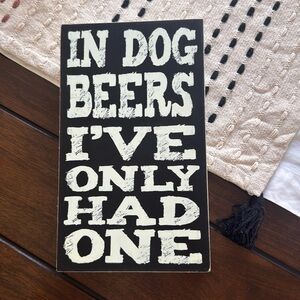 Wooden Sign